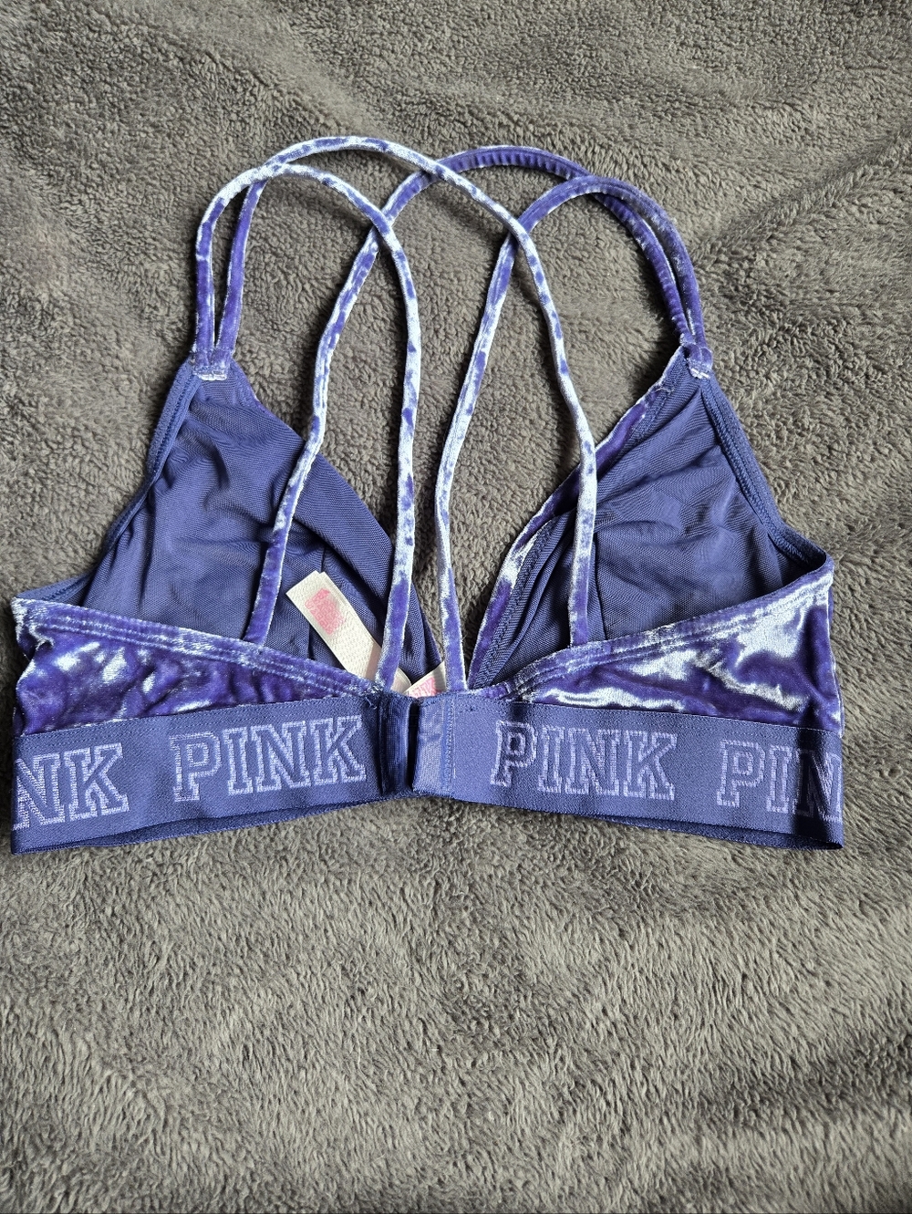 💫3 for 15$💫 Blue Velvet Bralette - Picture 2 of 6